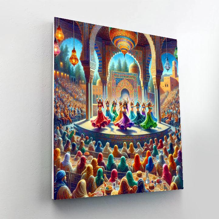 Belly Dance Festival Number Painting