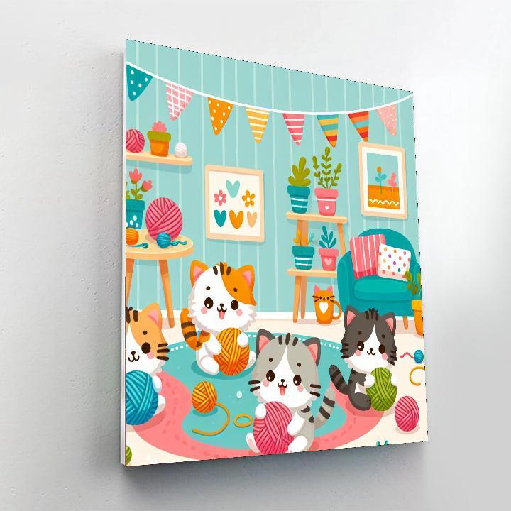 Curious Kitten Explorers Paint By Numbers