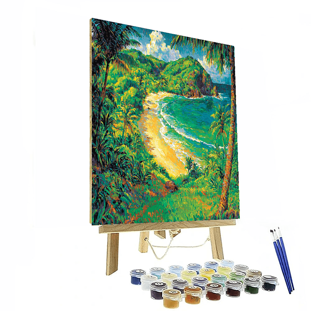 Paul Gauguin Inspired Exotic Island Paradise  Paint By Numbers