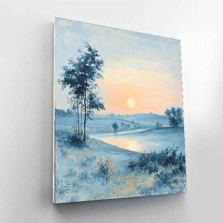 Edgar Degas Inspired Gentle Whispers Of Dawn  Paint By Color