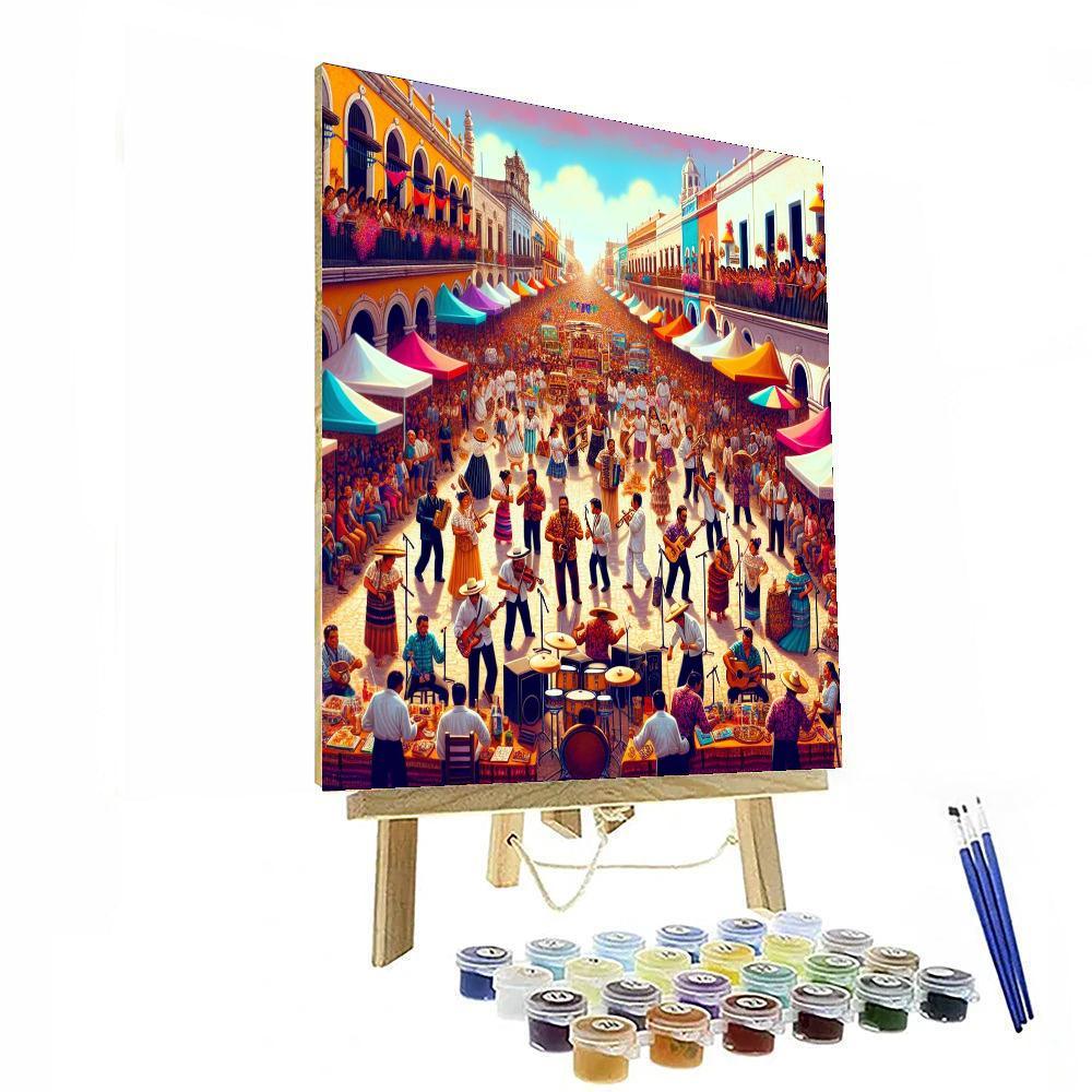 Merida Fest - Mexico Paint By Number