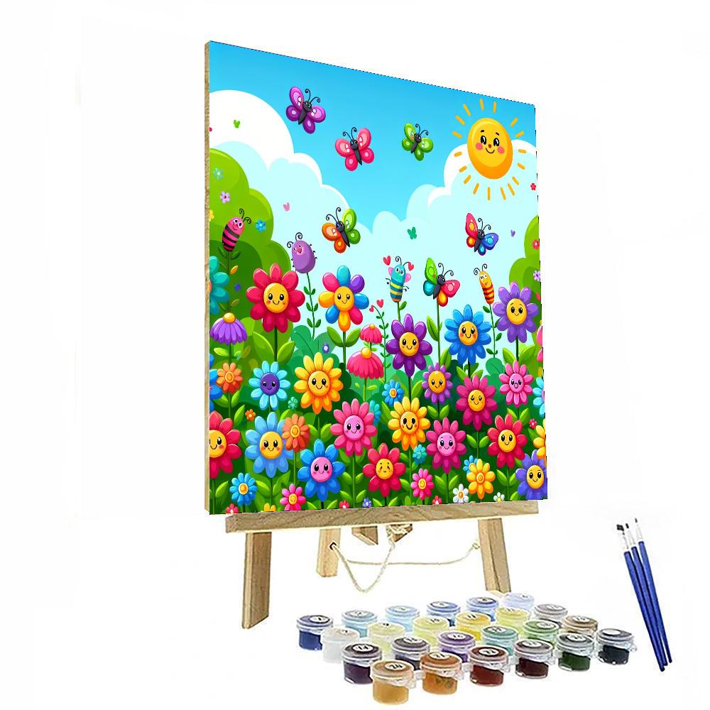 Creative Garden Adventure Painting Number Kit
