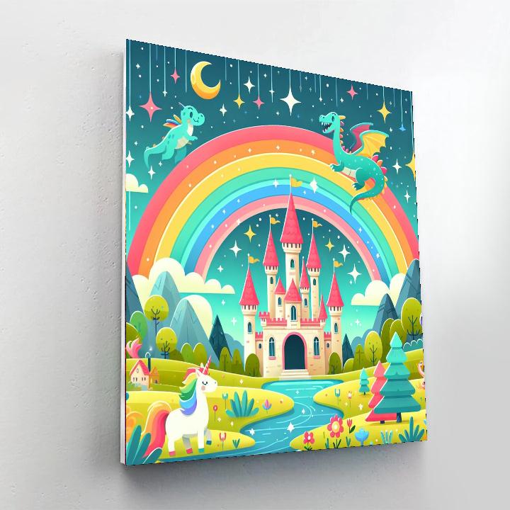 Exploring Fairy Tale Kingdoms Paint By Color