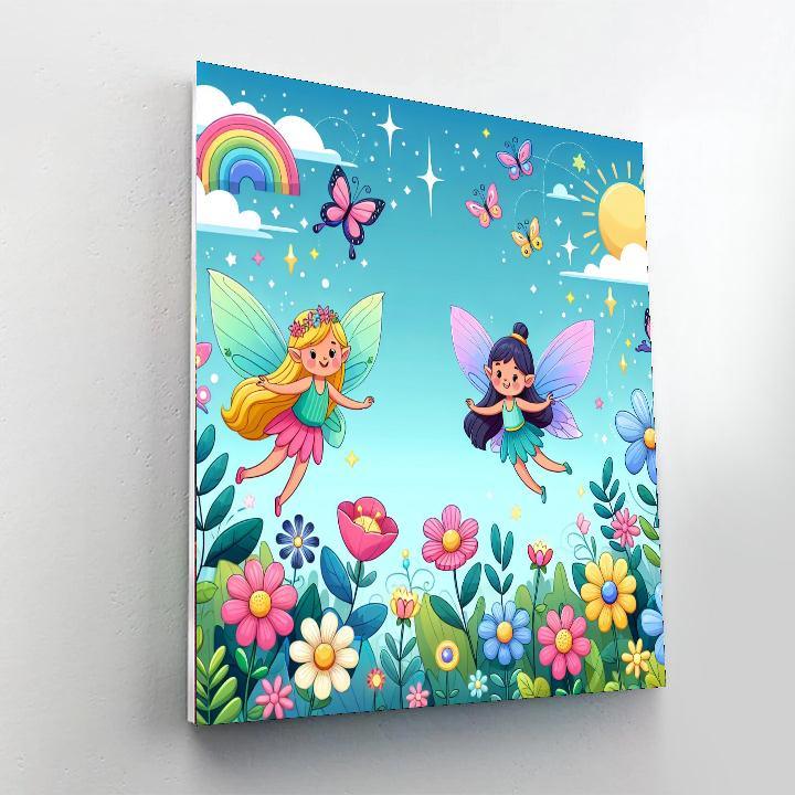 Fanciful Fairyland Garden Numbered Painting Kits