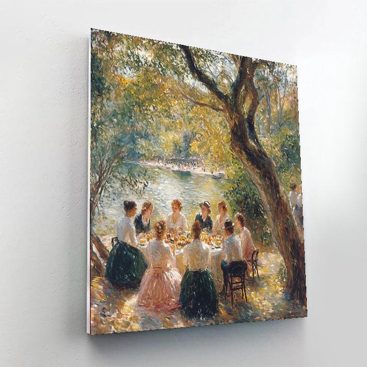 Pierre-Auguste Renoir Inspired Timeless Friends  Paint By Numbers