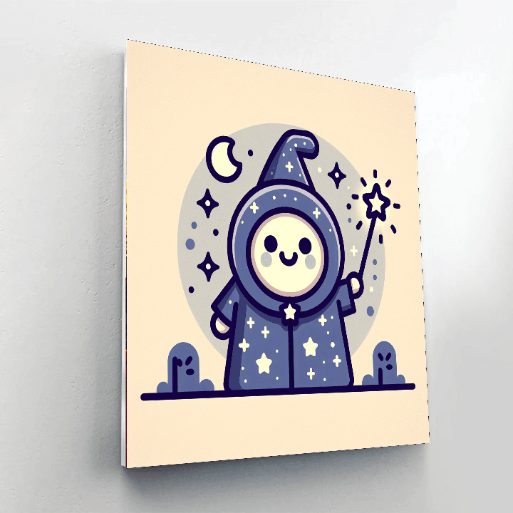 Wandering Wizard Paint By Color