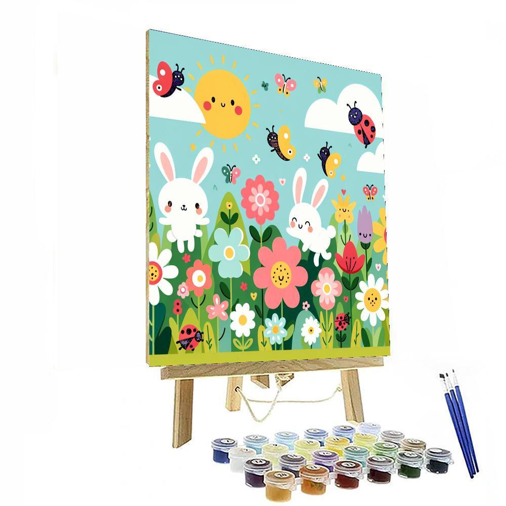 Garden Of Joyful Creatures Paint By Number