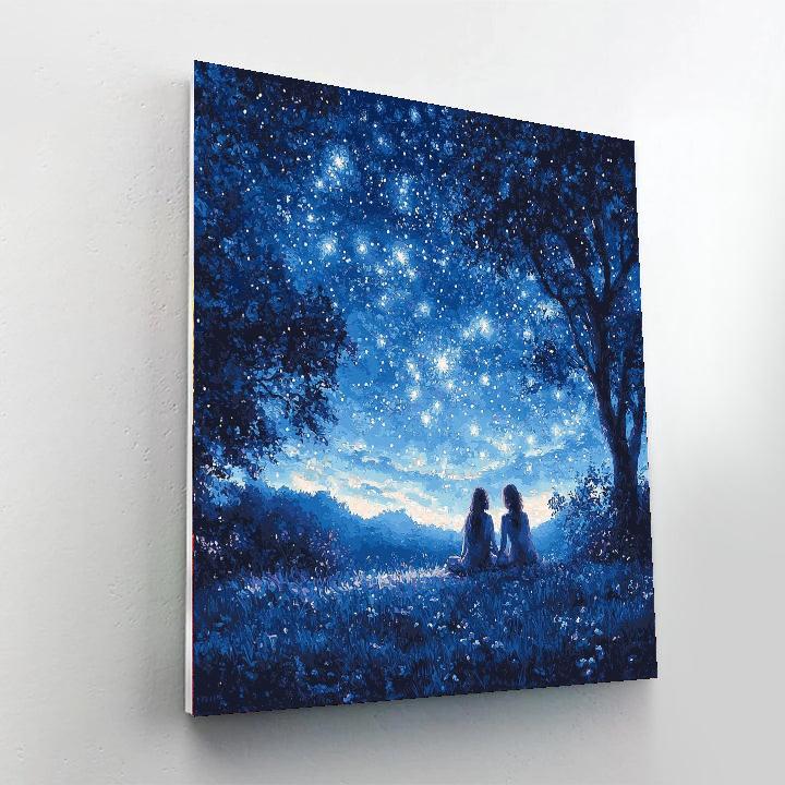A Wish Upon A Star Number Painting