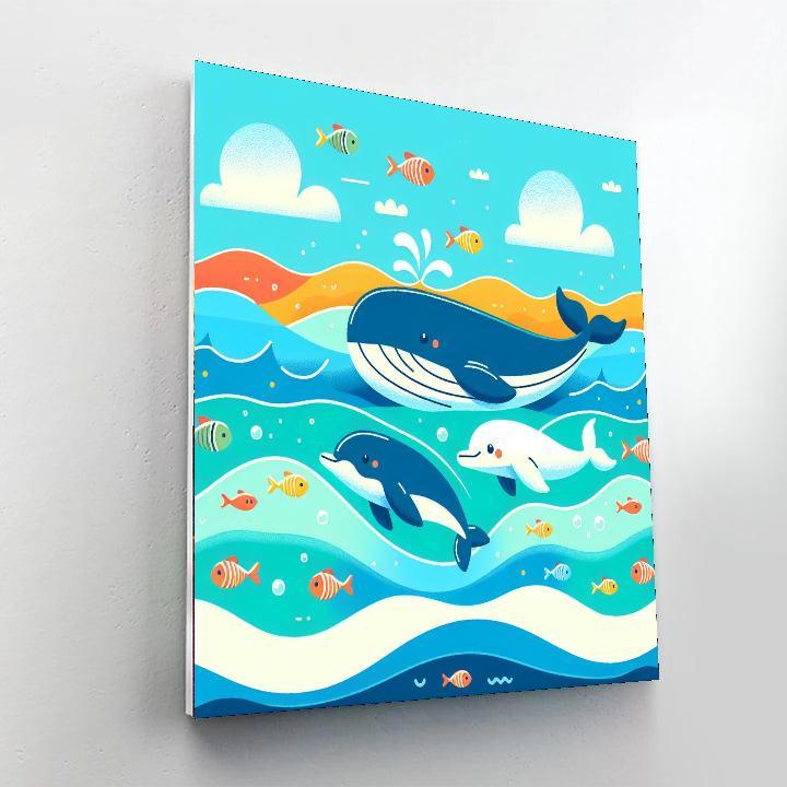 Gentle Giant Sea Adventure Numbered Painting Kits