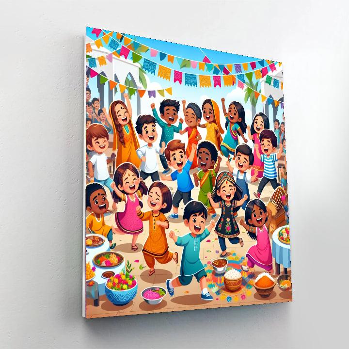 Festival Of Joy Paint By Numbers