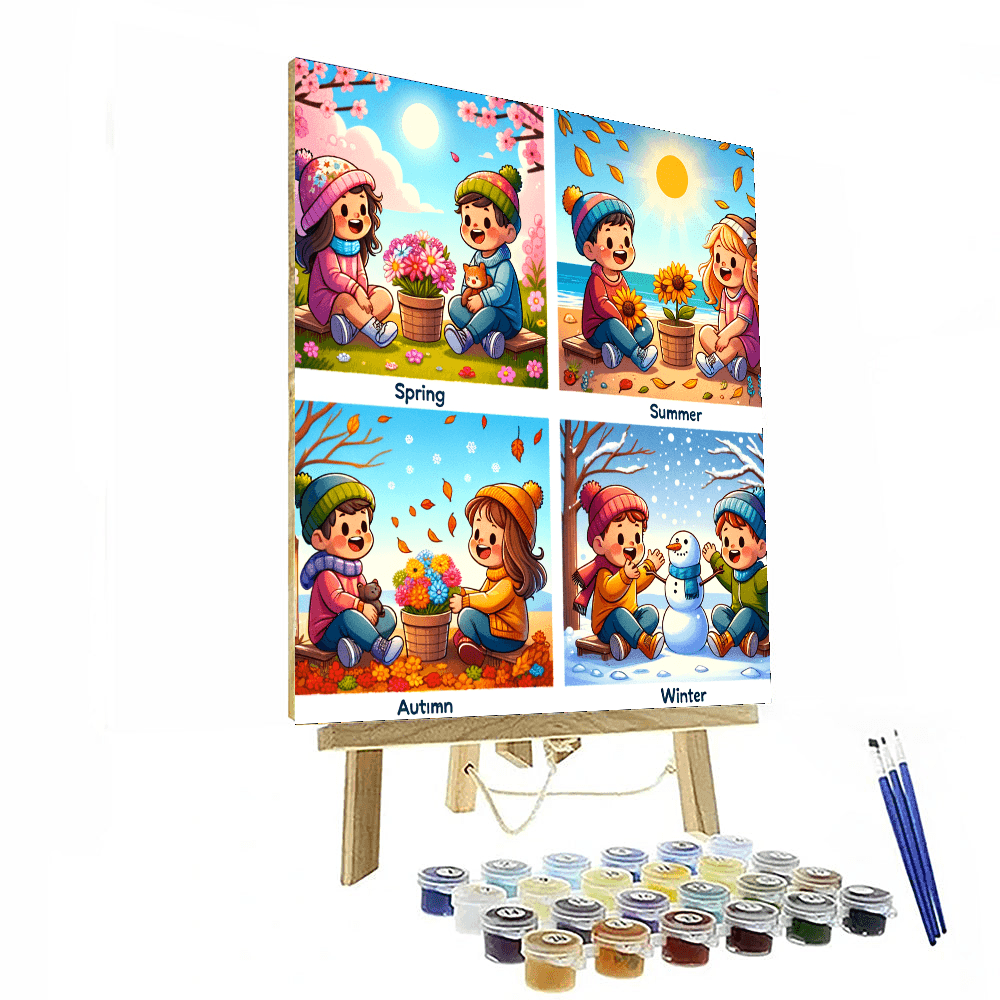 Celebration of Seasons - DIY Painting By Numbers Kit – Artistry Rack