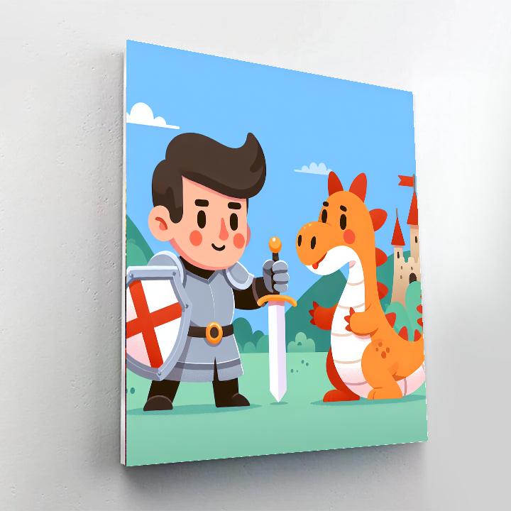 Dragon Quest Adventure Paint By Numbers Kits