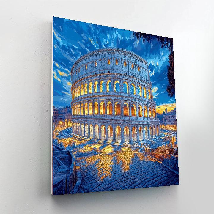 Colosseum - Rome Painting Number Kit