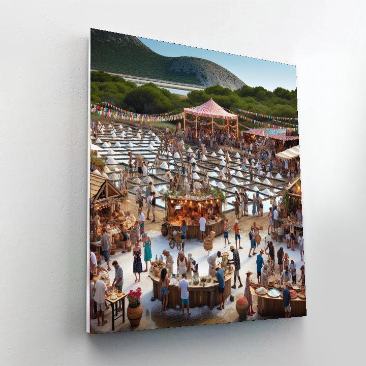 Fleur De Sel Festival - France Painting By Numbers Kit