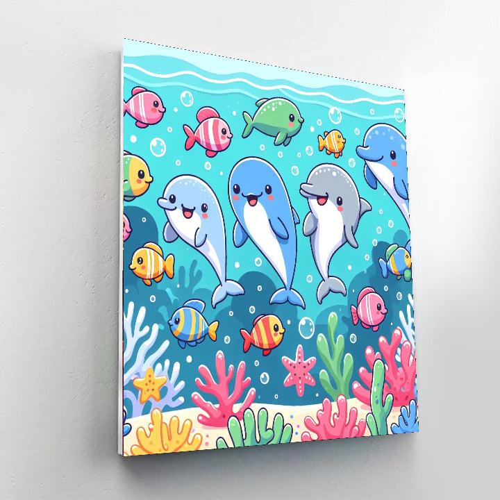 The Magical Ocean Number Painting