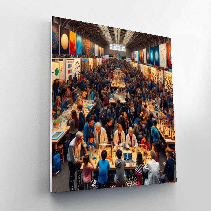 Cambridge Science Festival Paint By Numbers Kits