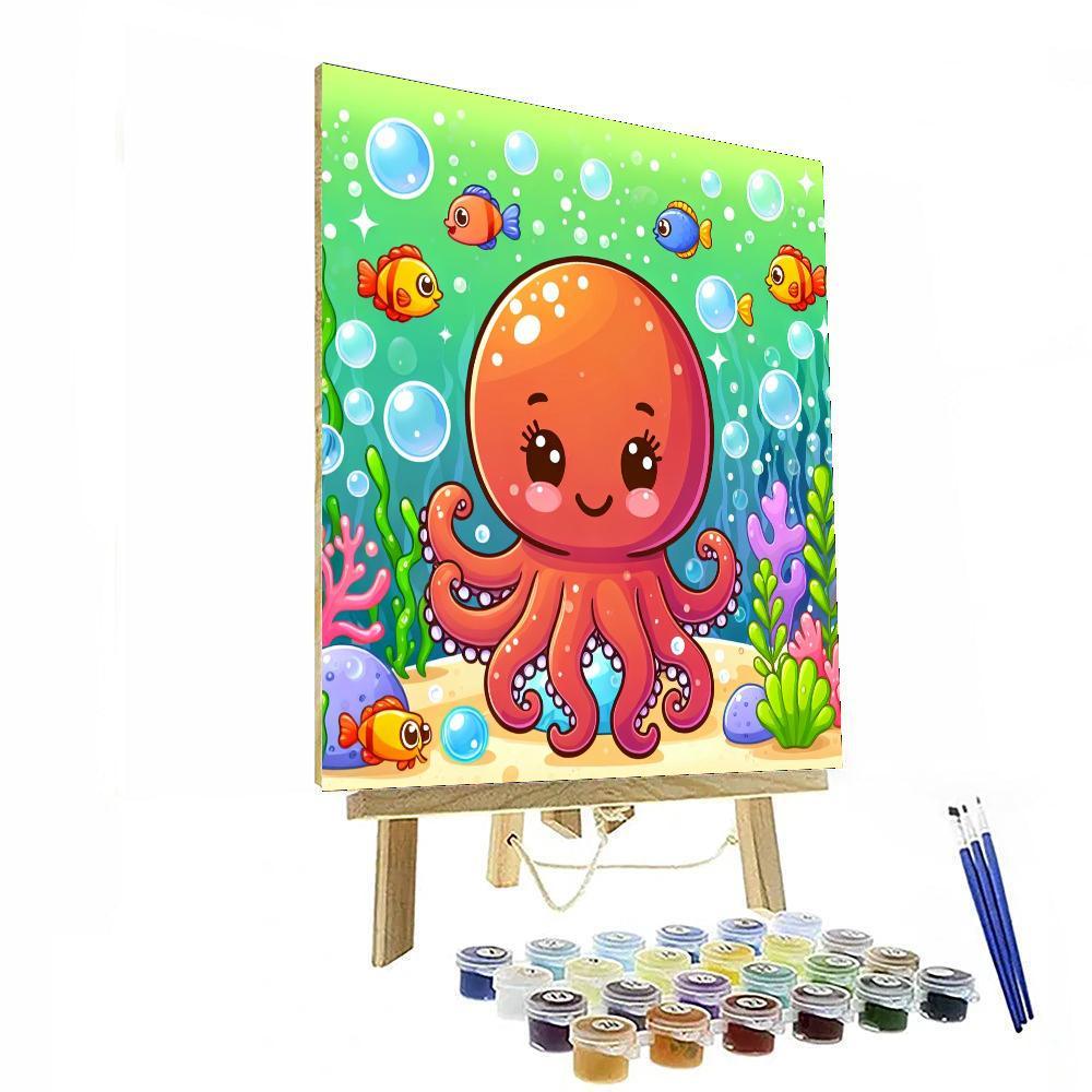 Bubbles And Ocean Fun Paint By Numbers