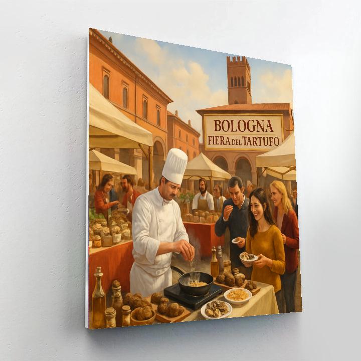 Bologna Fiera Del Tartufo - Italy DIY Paint By Numbers