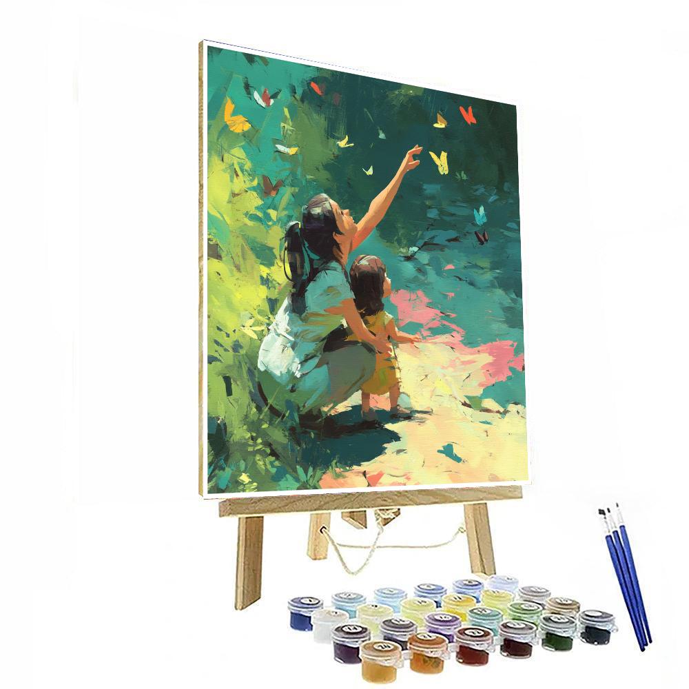 Nature's Playful Symphony Paint By Color