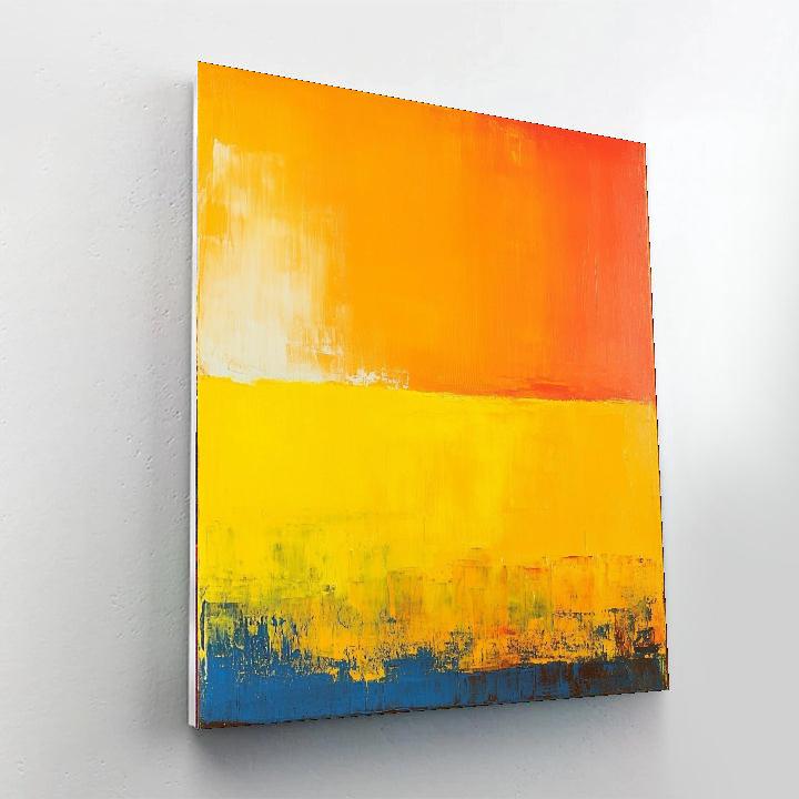 Mark Rothko Inspired Journey Through Light  Numbered Painting Kits