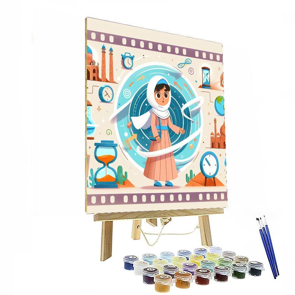 Time Traveler's Expedition Painting Number Kit