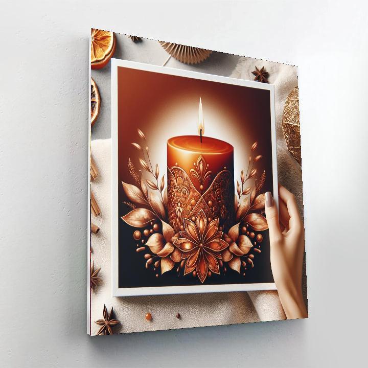 Silk Road Spice Candle Paint By Number