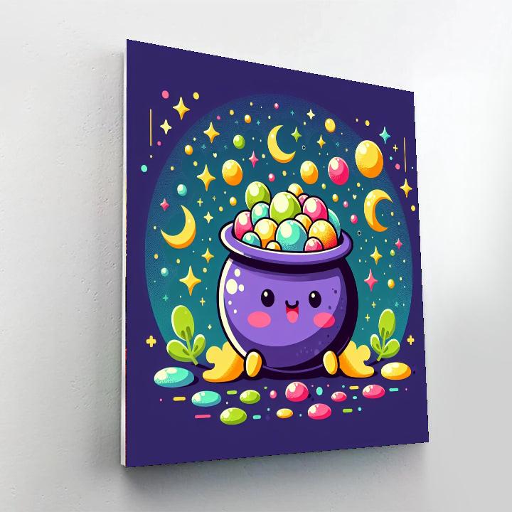 Bubbling Brew DIY Paint By Numbers