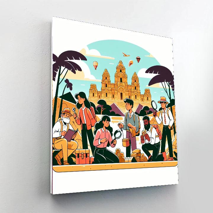 Ancient Inca Expedition DIY Paint By Numbers