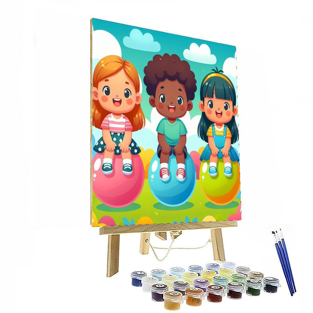 Bubble Adventure Painting Number Kit