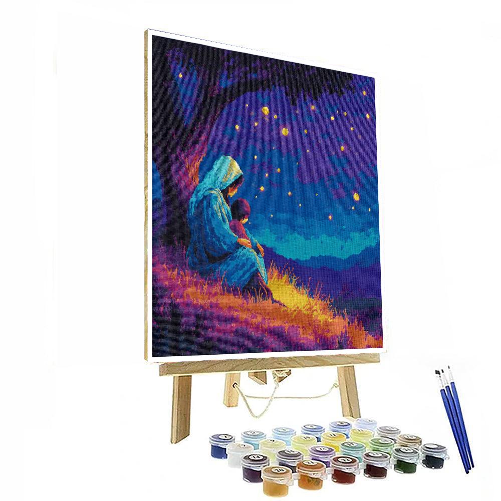 A Mother’s Love Under The Stars Paint By Number