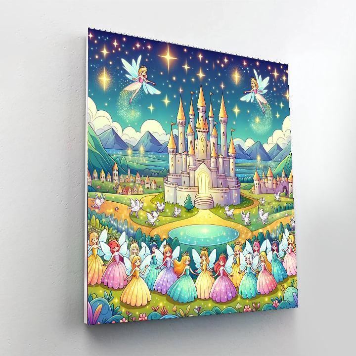 Exploring Magical Realms Painting By Numbers Kit