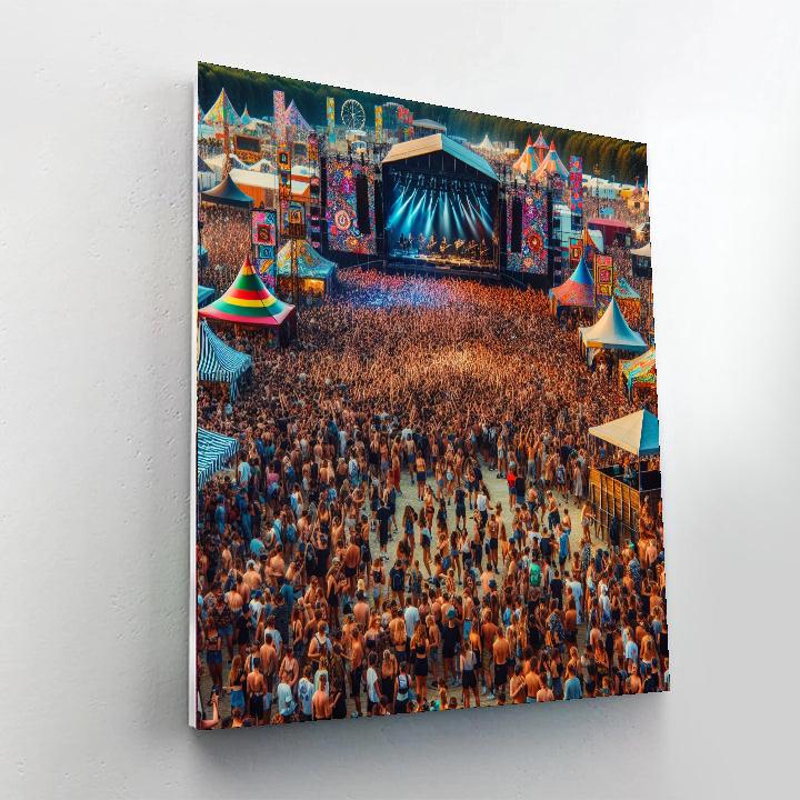 Woodstock Festival Poland Paint By Numbers Art