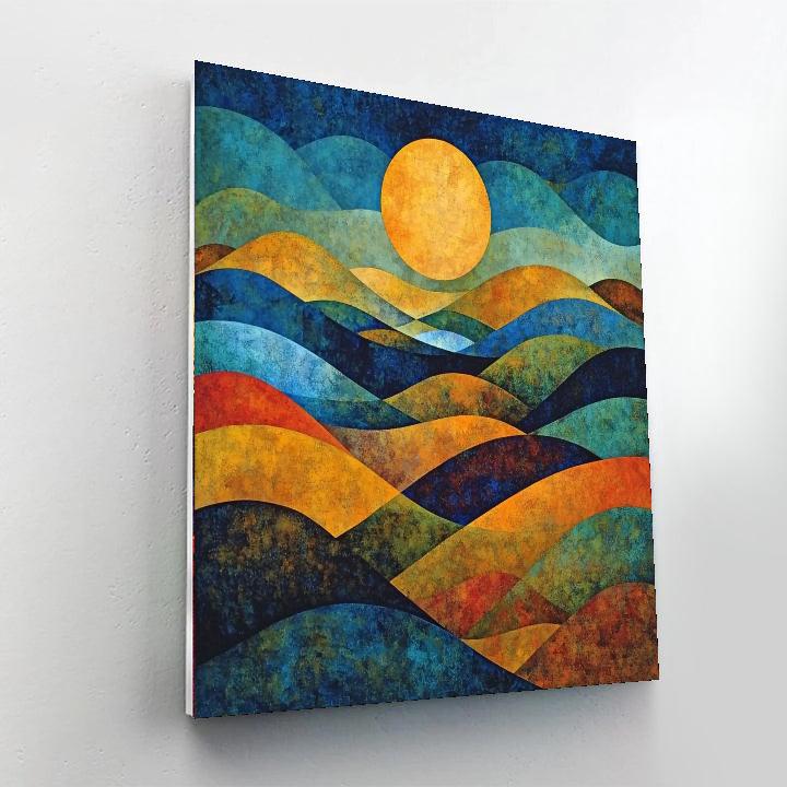 Paul Klee Inspired Sonic Landscapes  Number Painting