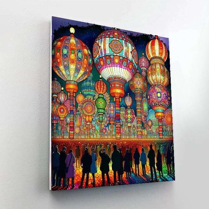 Pampanga Giant Lantern Festival - San Fernando Paint By Numbers Art