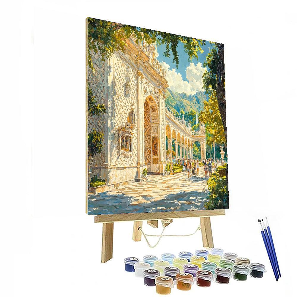 Palazzo Dei Diamanti Paint By Color