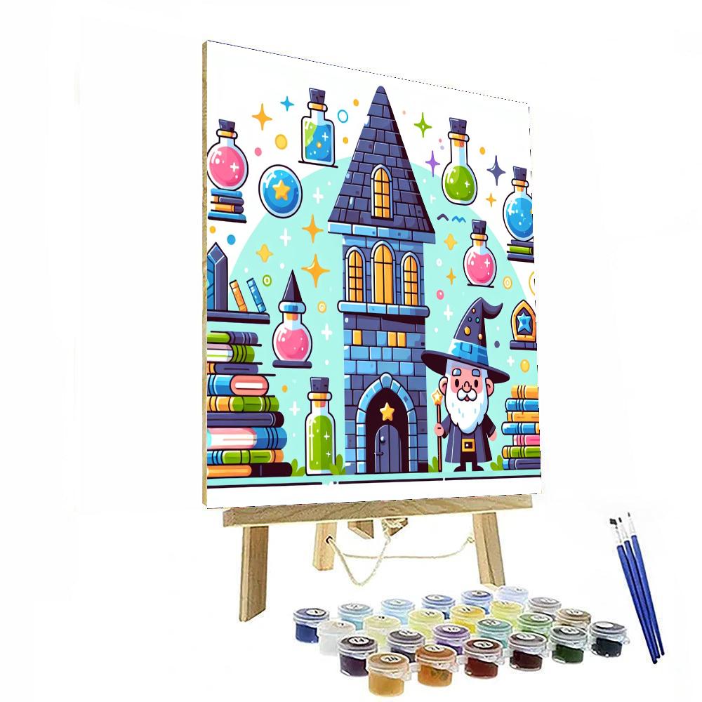 Wizard's Tower Adventure Paint By Number