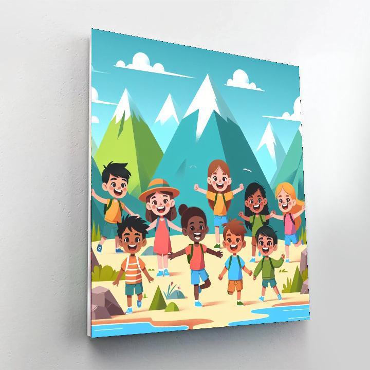 Incredible Adventures Numbered Painting Kits