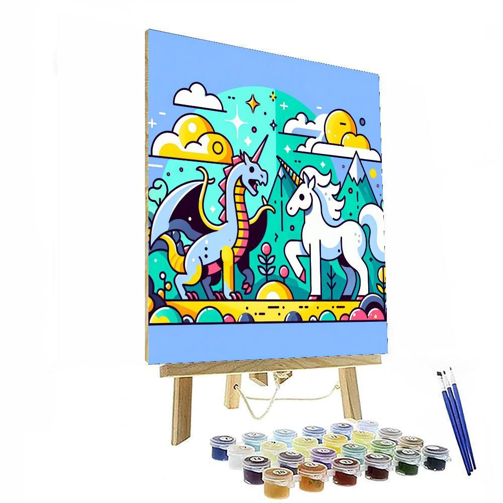 Mythical Creatures Expedition Numbered Painting Kits