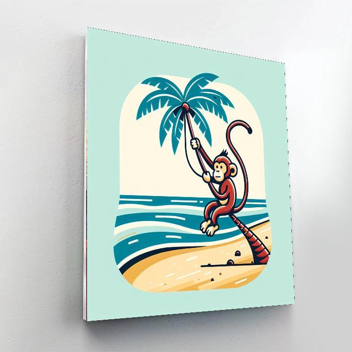 Island Paradise DIY Paint By Numbers