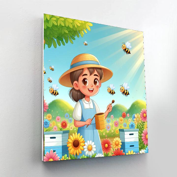 Busy Bee Keeper Numbered Painting Kits