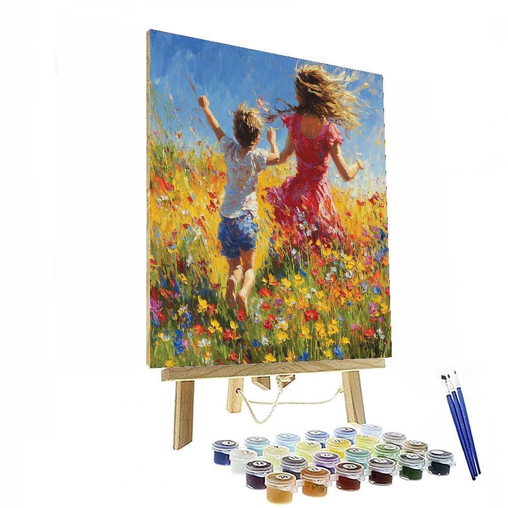 Joyful Laughter Paint By Numbers Kits
