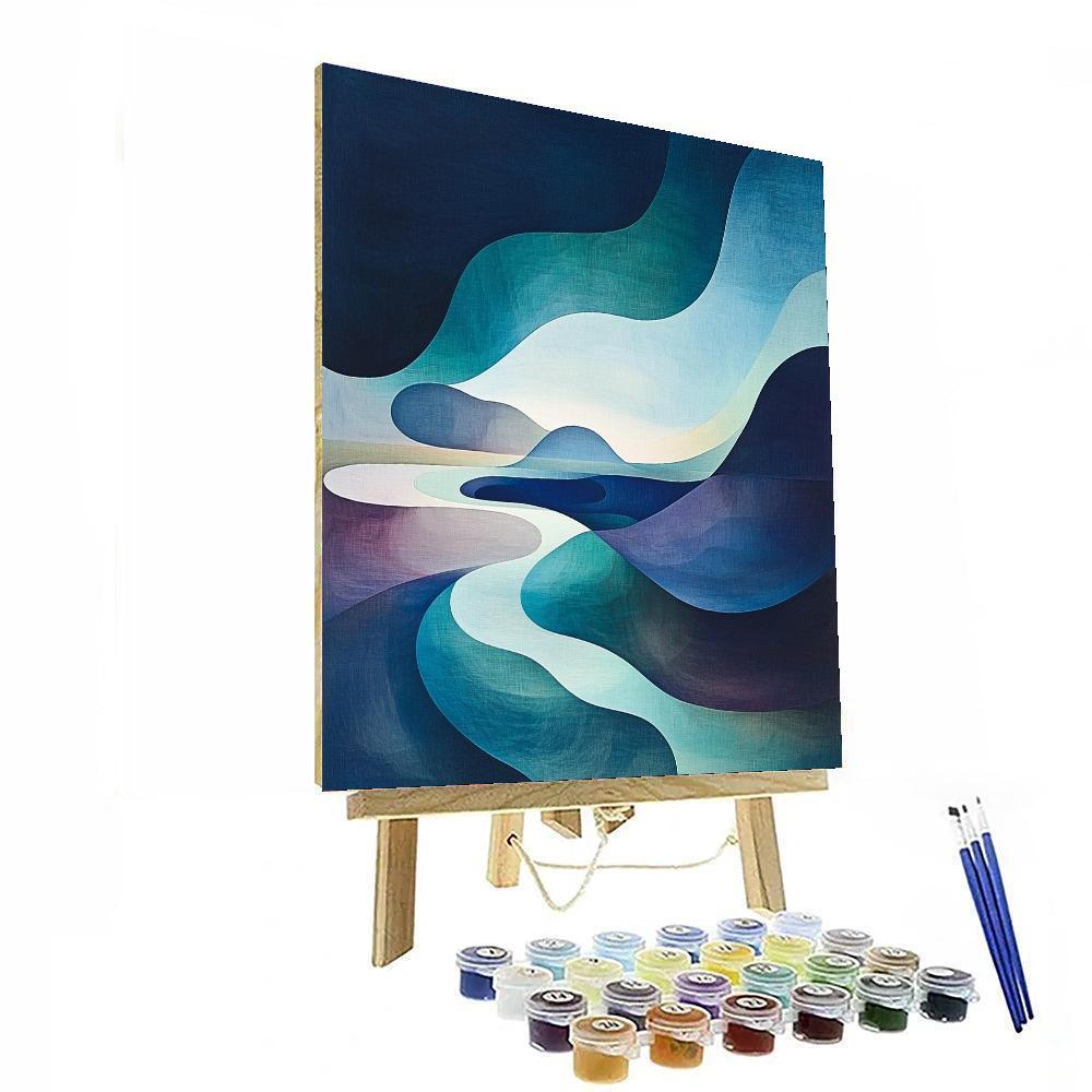 Max Ernst Inspired Reflections Of A Dream  Paint By Number