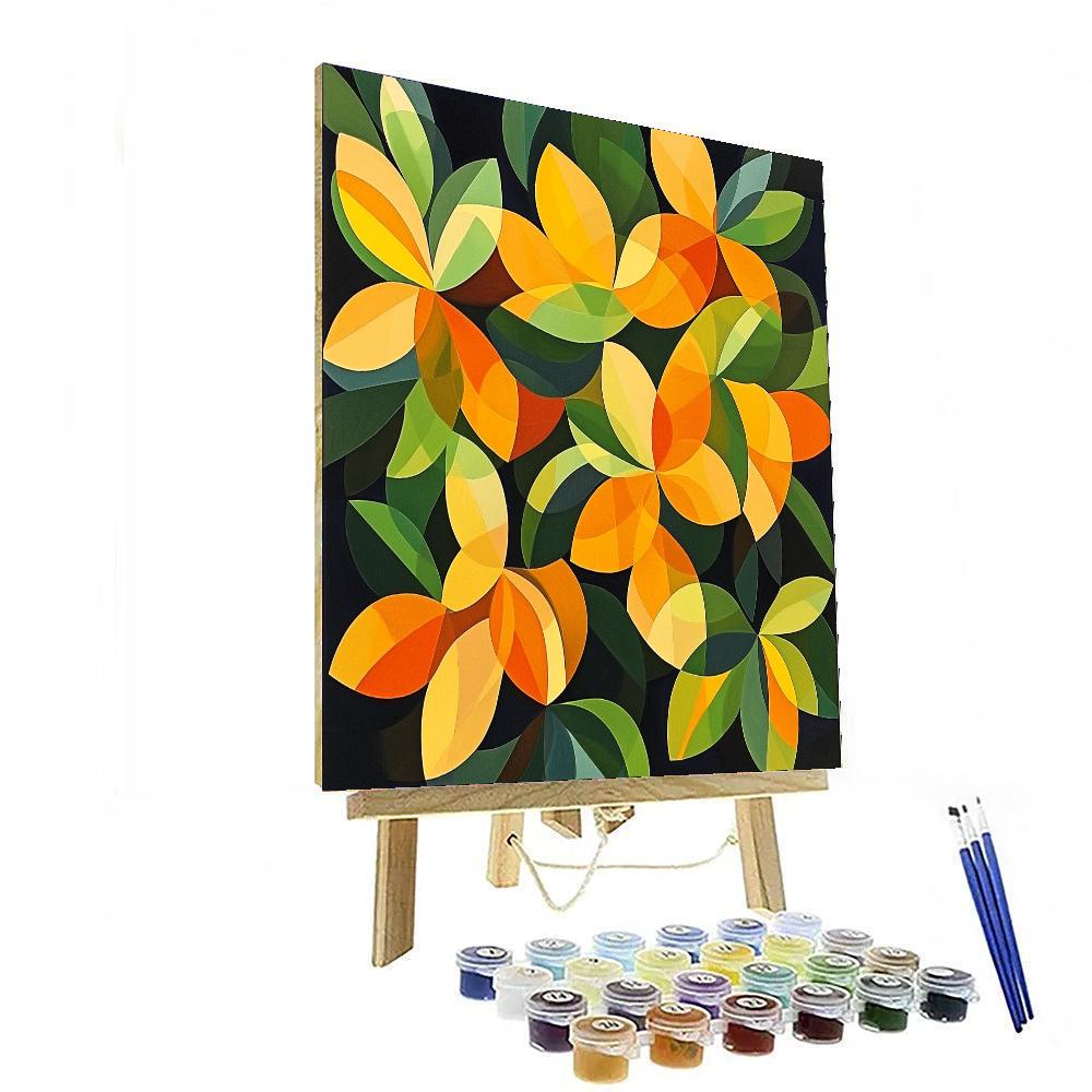 Paul Cézanne Inspired Fruity Abstractions  Paint By Numbers Art