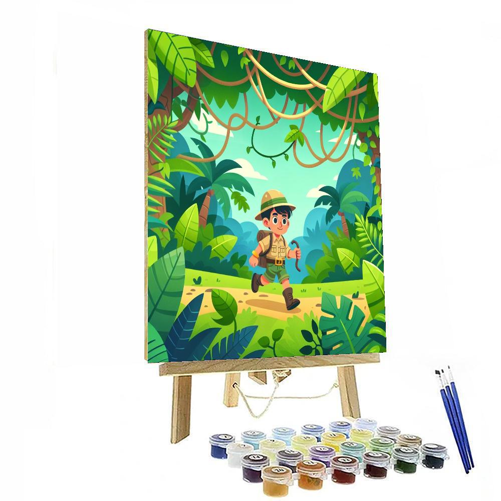 Mystery of the Lost Jungle - DIY Painting By Numbers Kit – Artistry Rack