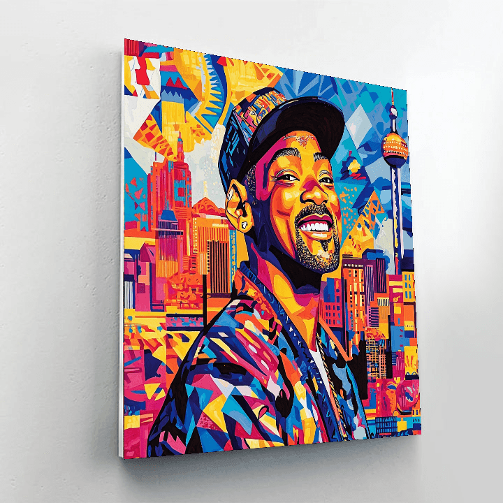 Will Smith: The Versatile Force Of Charm Numbered Painting Kits
