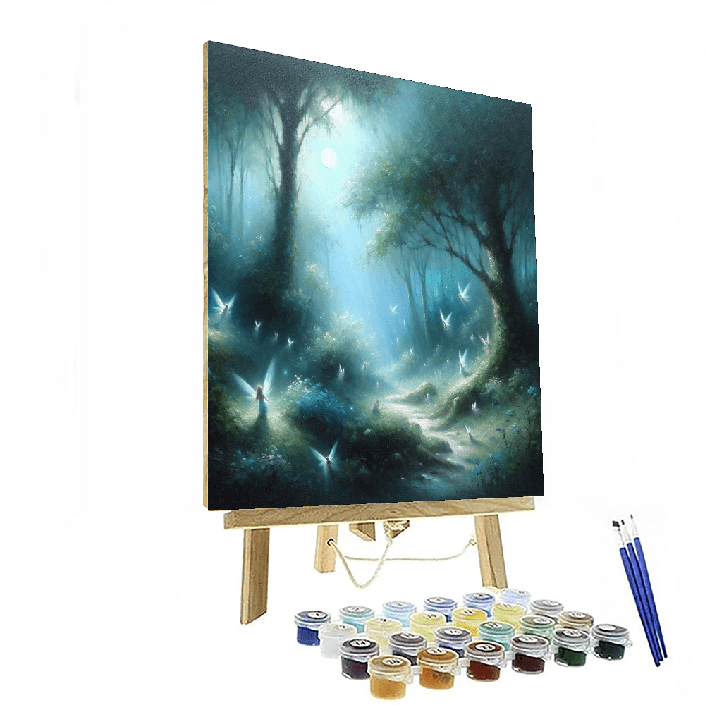 Magical Fairy Glen Number Painting