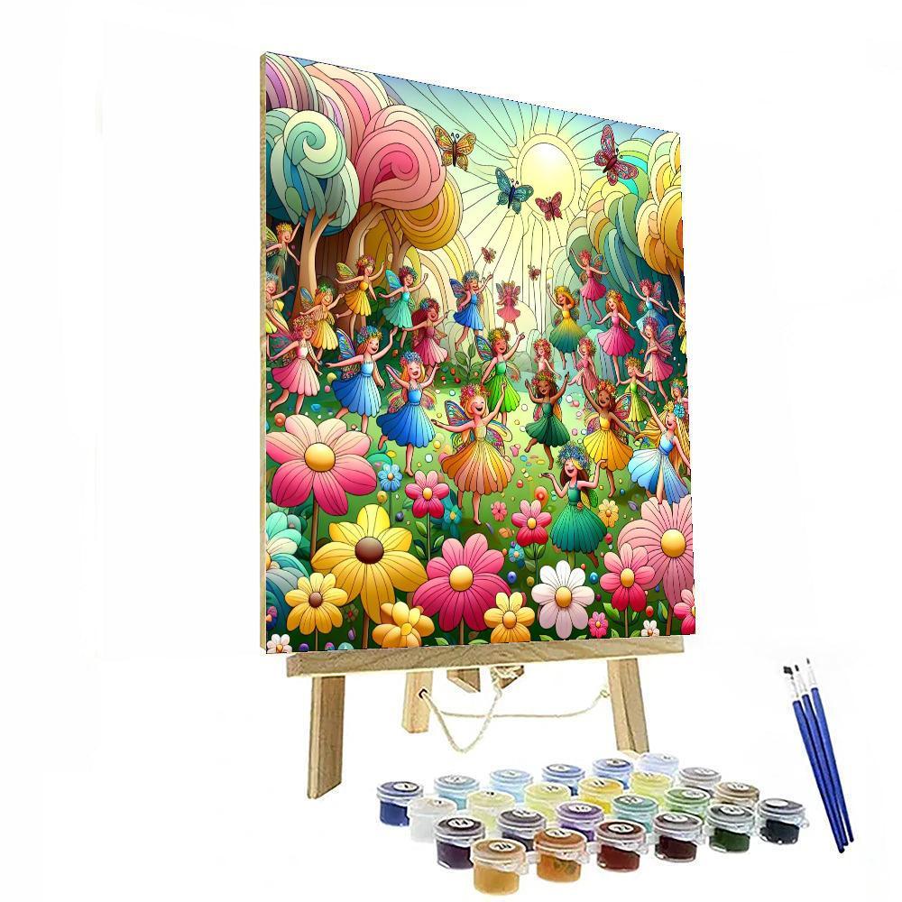 Wonderful World Of Fairies Painting By Numbers Kit