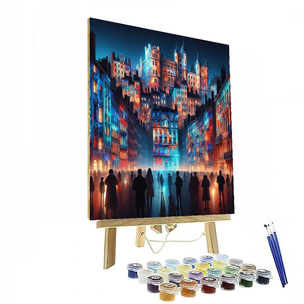 Festivals Of Lights - Lyon Numbered Painting Kits