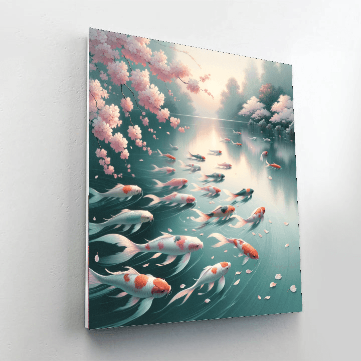 Tranquil Asian Oasis Paint By Numbers