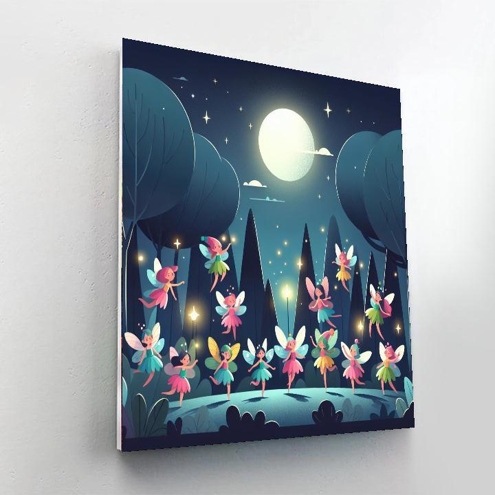 Forest Fairy Fanfare Paint By Color